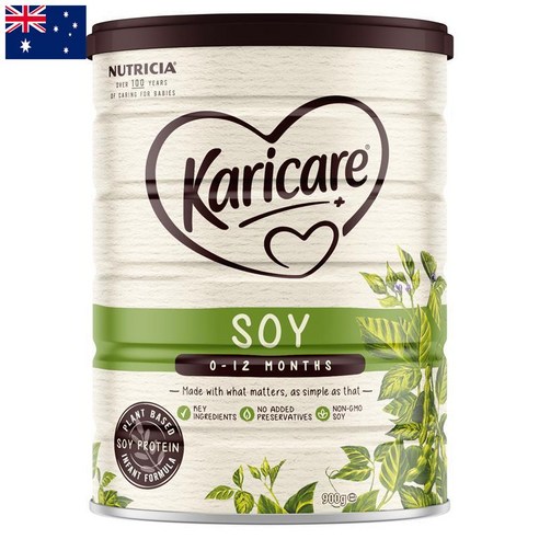 뉴트리시아 캐리케어 소이 밀크 신생아 아기 분유 900g 0~12개월, 900g, 1개