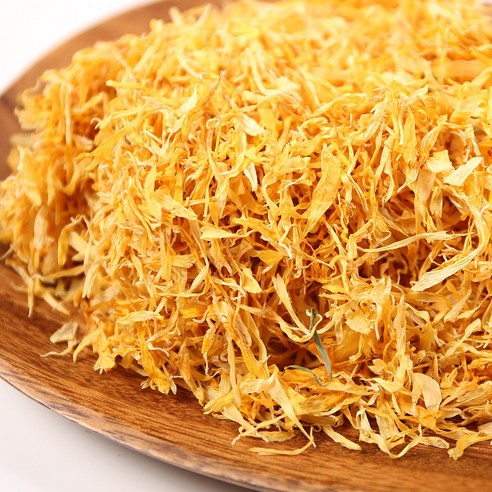 황금빛 향기로 마음을 물들이는, 건강중심 메리골드 꽃잎차