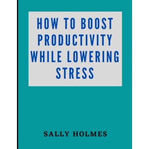 (영문도서) How to Boost Productivity While Lowering Stress Paperback, Independently Published, English, 9798373325226