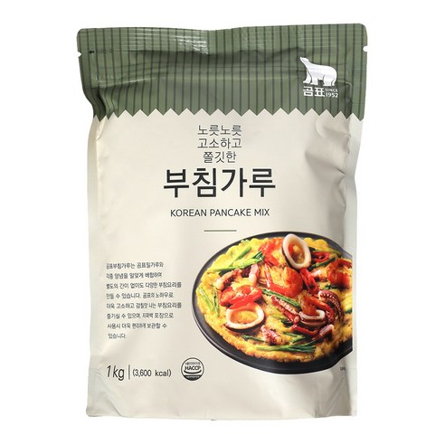 곰표 부침가루 1kg, 1kg, 2개