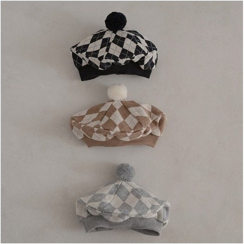 남대문아동복 아가일베레모 백일 돌 아기모자 아동베레모