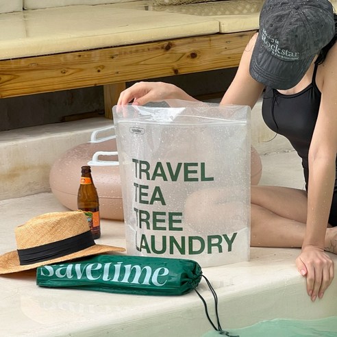 세이브타임 여행용 티트리 세탁 KIT로 세탁 걱정 없이 가볍고 상쾌한 여행을!