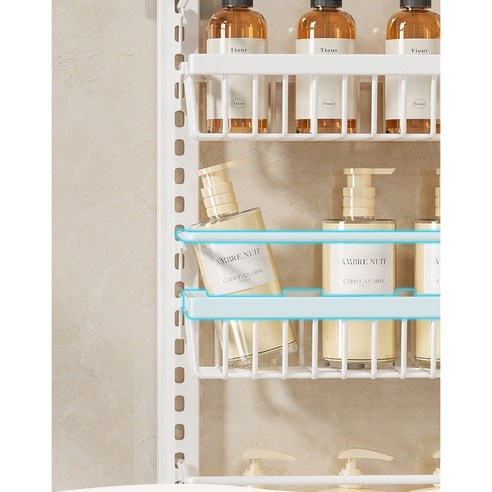 좁은 공간, 무타공 문걸이 선반으로 깔끔하게!