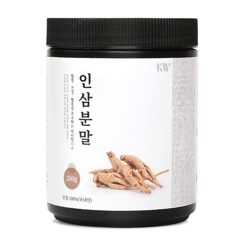 더참된 국내산 인삼가루, 200g, 1개 - 건강 분말 | 쿠팡