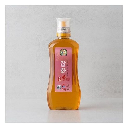 국내산 천연 잡화 벌꿀 900g, 1개