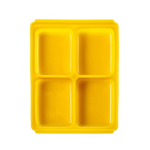 쁘띠누베 실리콘 이유식 멀티큐브 12구 540ml, 샌드 베이지, 샌드 베이지 × 15.2 x 18cm × 1개, 1개 이유식큐브 10 티지엠 실리콘 멀티 큐브 4구 이유식 보관 용기 냉동보관 머스타드, 1개