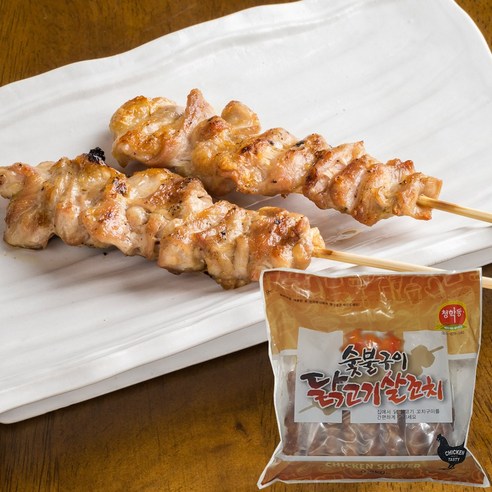 푸드드림 청학동 숯불구이 닭꼬치 800g - 닭꼬치 | 쿠팡