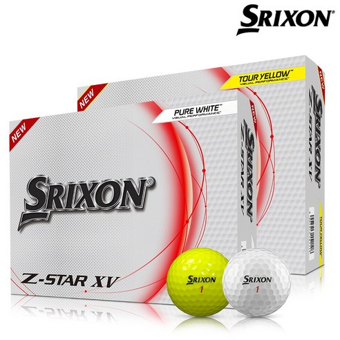 스릭스 Z-STAR XV 3피스 골프공 12P, 화이트, 1개