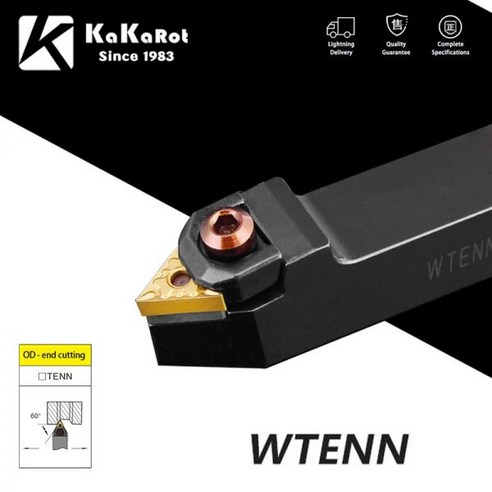 카카롯 외부 선삭 공구 홀더 WTENN1616H16 WTENN2020K16 WTENN2525M16 TNMG1604 카바이드 인서트 선반 절삭, [03] Stainless(R0.4), [01] WTENN1616H16