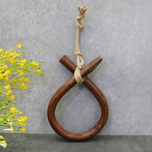 액운을 막고 행운을 불러들이는, 아리공방 액막이 소 코뚜레 장식품 이야기 소코뚜레