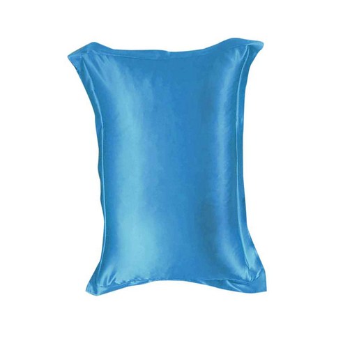 순수 에뮬레이션 실크 새틴 베갯잇 싱글 베개 커버 여러 가지 빛깔의, 레이크 블루