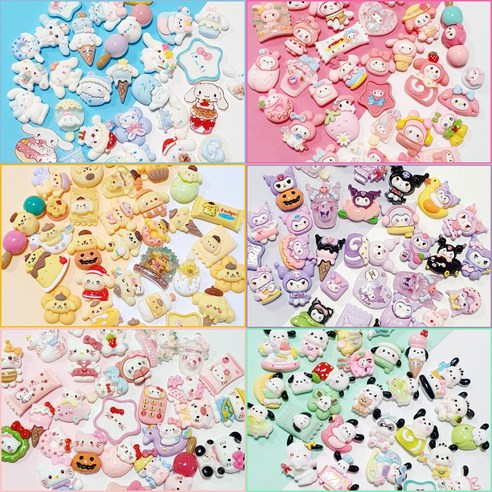 밋밋한 내 물건에 생기를 불어넣다! 마법 같은 데코덴 파츠 활용법 산리오파츠