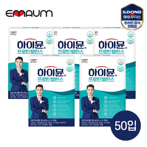 하이뮨 프로틴 밸런스 스틱형, 190g, 5개