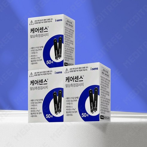 케어센스 혈당시험지, 50개입, 3개