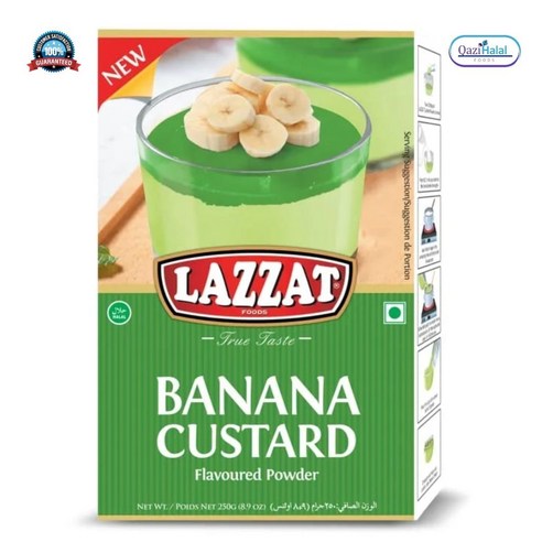 Lazzat Banana Custard powder 250G 라자트 바나나 커스타드 파우더 250g, 250g, 6개 - 기타 디저트 | 쿠팡
