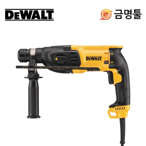 디월트 D25133K 햄머드릴 D25123K후속 800W 3모드 천공+드릴+치즐기능, 1개 dch283p2kr