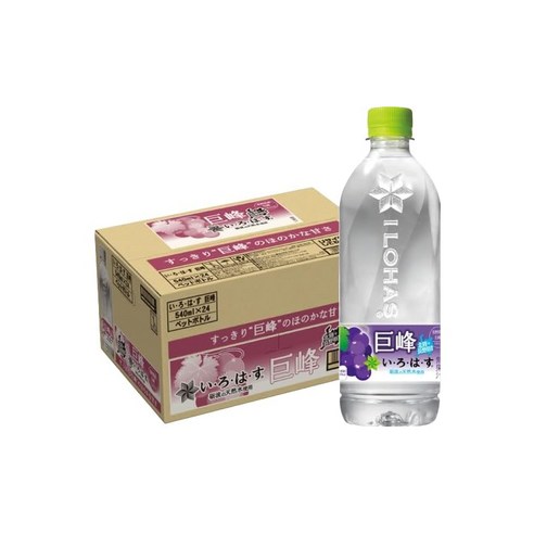 일본 이로하스 거봉 맛, 540ml, 6개