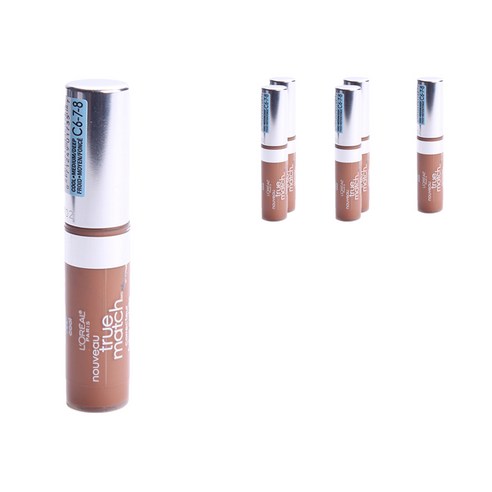 로레알파리 트루 매치 슈퍼-블렌더블 컨실러, Medium/Deep Cool, 6개