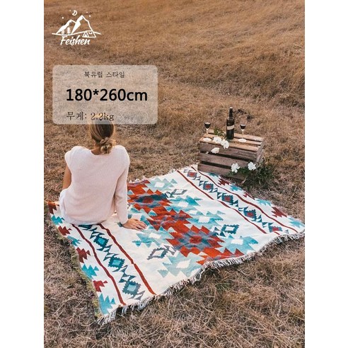DFMWI.피크닉 매트.Picnic mat.--피크닉 매트 피크닉 패드 습기 방지 패드에 두꺼운 아웃도어 매트 인스풍 비치 패드 방수 캠핑 휴대용, 잔디180*260Cm
