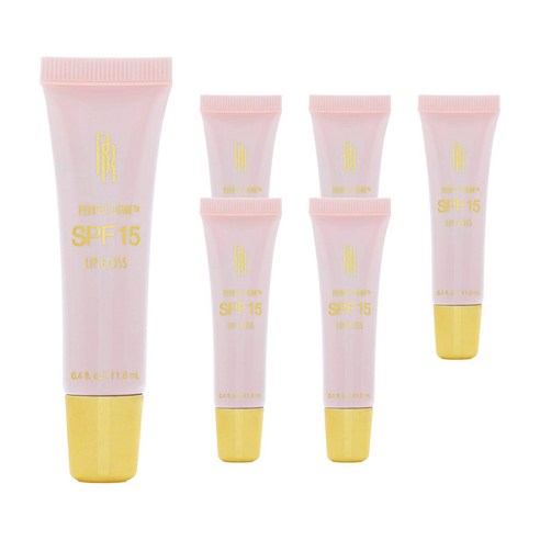 블랙래디언스 퍼펙트 톤 SPF15 립 글로스 11.8ml, 5301 Pink Haze, 6개, 11.8g