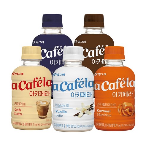 아카페라 컵 메이플카라멜 라떼, 300ml, 10개 아카페라바닐라라떼 8 빙그레 아카페라 240mlx20펫 / 커피음료, 20개