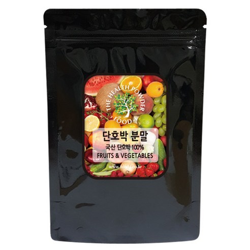 국산 단호박 가루 분말, 1개, 500g