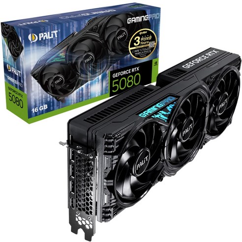 게임 몰입도 200% 향상! PALIT RTX 5080, 당신의 게이밍 경험을 바꿀 기회 5080그래픽카드