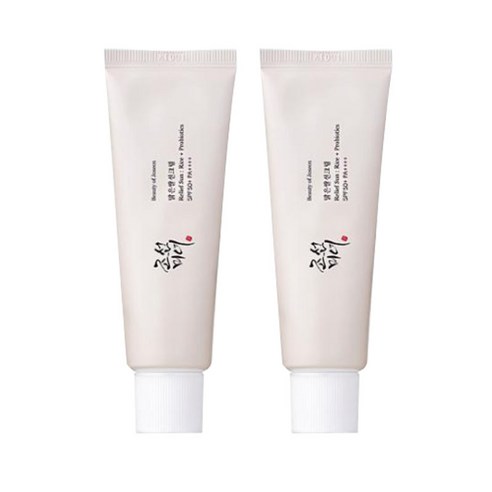 조선미녀 맑은쌀선크림, 50ml, 2개