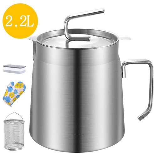 Bogao 스텐주전자 인덕션주전자 멀티팟 라면 냄비 티포트 보리차주전자 라면 포트 1.8L 2.2L 올스텐304 캠핑용 자취용 내열주전자 C77, 5개