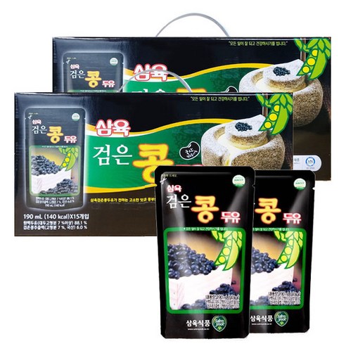 삼육두유 검은콩 칼슘, 190ml, 30개