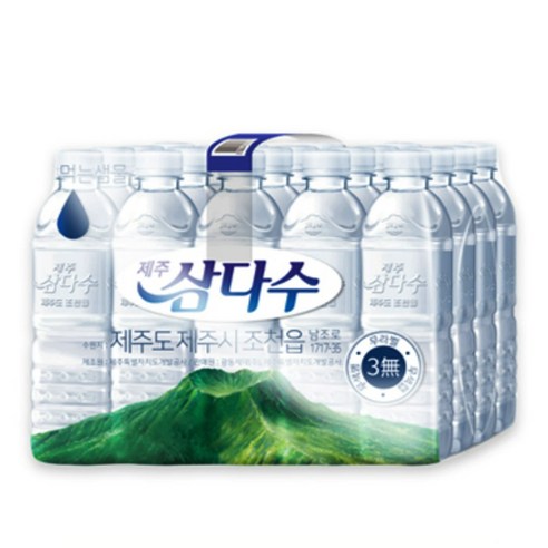 제주삼다수 그린, 60개, 500ml
