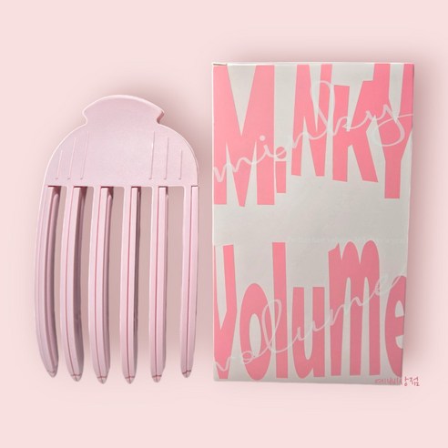 [밍크아이] 밍키뿌리볼륨 바쁜아침 확실하고 풍성한 헤어볼륨업, 1개, 블랙 6날