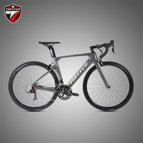 TWITTERbicicleta R10 RS-22Speed ​​더블 V 브레이크 자전거, 50CM, 노란색