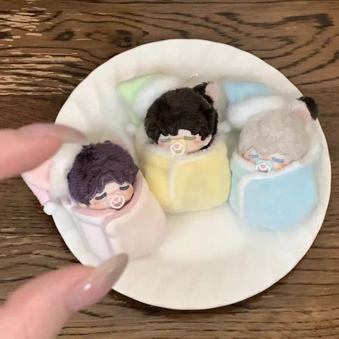 모카돌 블로썸 아가 포대기 쪽쪽이: 5cm 솜인형에게 전하는 사랑스러운 선물 5cm인형옷