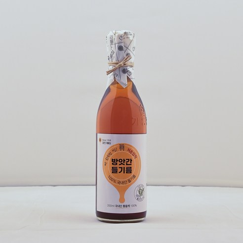 60년전통 대전기름집 100% 국산 들기름 350ml 고소한 들기름, 350ml, 1개 - 들기름 | 쿠팡