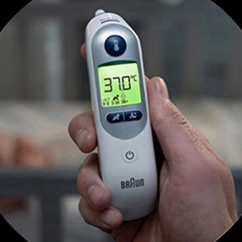 브라운 체온계 6525 +필터 21개 포함