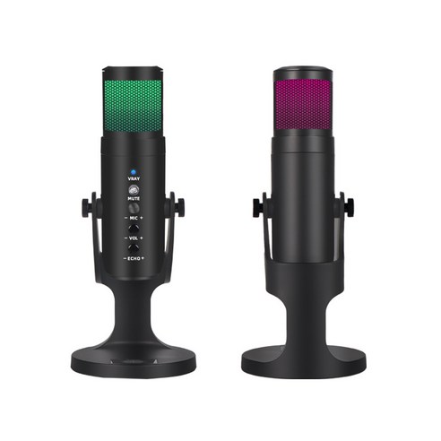 방송 게임용 PC 스탠드 마이크 소음제거 원터치 무음 usb 콘덴서 마이크, JD-950