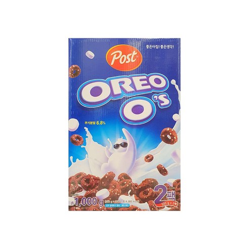 포스트 오레오 오즈 시리얼, 500g, 2개
식품 포스트 오레오 오즈 시리얼, 500g, 2개
식품