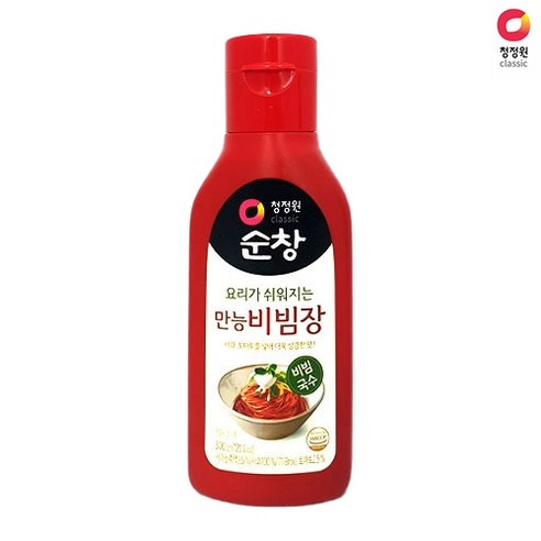 [청정원 순창] 사과 토마토를 넣어 상큼한맛!! 만능 비빔장 (비빔국수) 300g, 1개