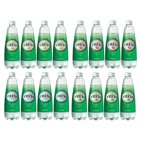 제트스카이 트레비 레몬 라임 자몽 플레인 4종혼합 6+6+6+6 500ml 24개