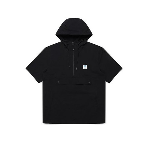 코닥자켓 JQS K3223LWT47BLK 코어 우븐 후드 아노락 자켓 BLACK