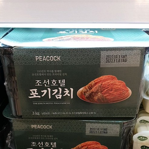 조선호텔 포기김치, 4kg, 1개