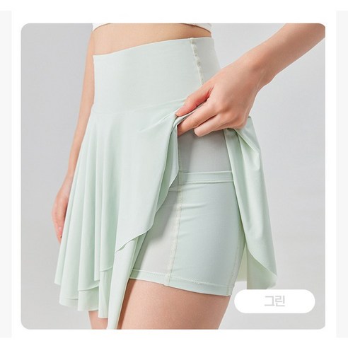 상쾌함과 스타일을 동시에, NEW 여름 밴딩 테니스 스커트