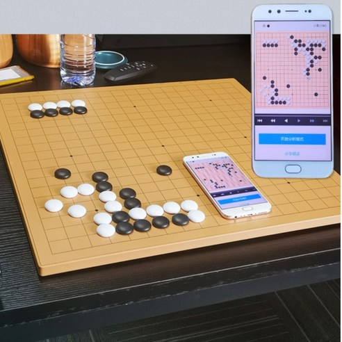 인공지능 AI 바둑판 WIFI 디지털 바둑 대국 연습용 바둑판, 1개