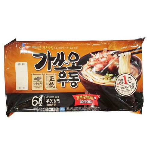 코스트코 CJ 가쓰오우동 1399g(6인분), 1.399kg, 10개