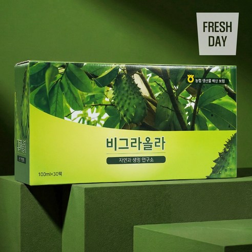 [비그라올라] 그라비올라 헛개열매 복합 추출액 (가시여지잎 38%), 3박스, 100ml