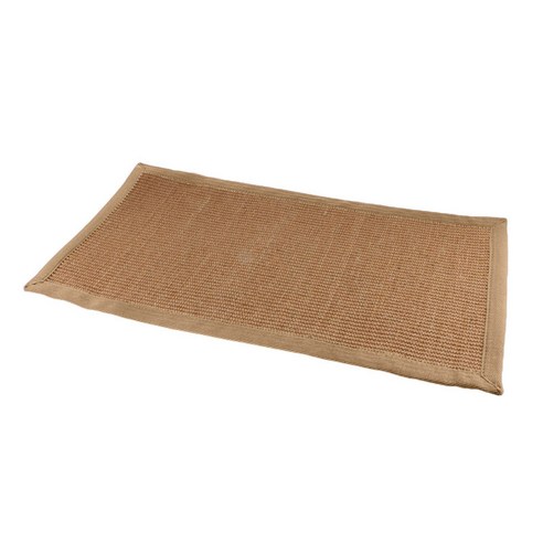 비 미끄러짐 기초를 가진 천연 섬유 수집 사이잘삼 주자 지역 깔개 매트, 베이지 가장자리 60x120cm, Sisal