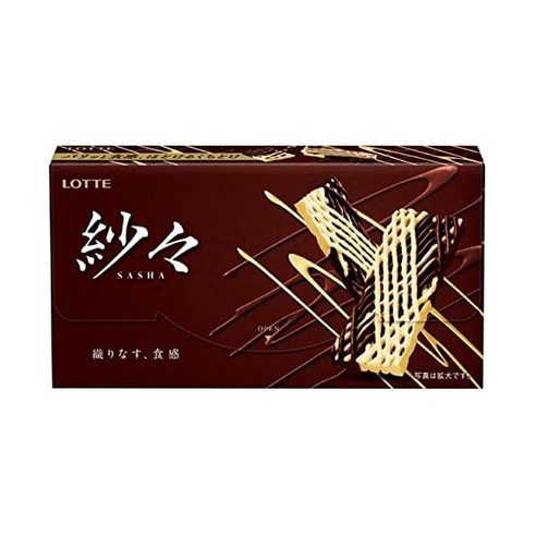 롯데 일본 샤샤 초콜릿 오리지널 69gx10개, 690g, 1개 - 밀크 초콜릿 | 쿠팡