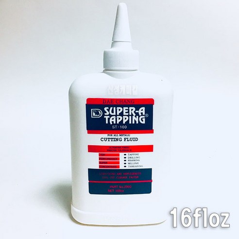 대창 SUPER -A TAPPING ST-100 16 floz 슈퍼에이 탭핑유, 1개