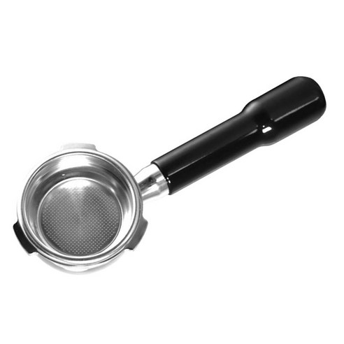 커피 밑바닥 Portafilter 나무 손잡이 커피 기계 부품 주방 홈 상업 바, 58mm, 활기 없는, 스타일 E.